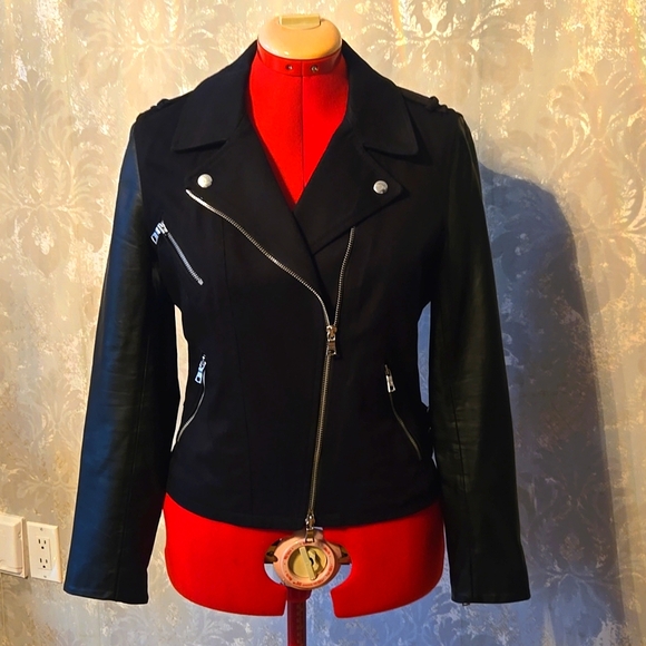 CLUB MONACO moto jacket - Picture 1 of 17